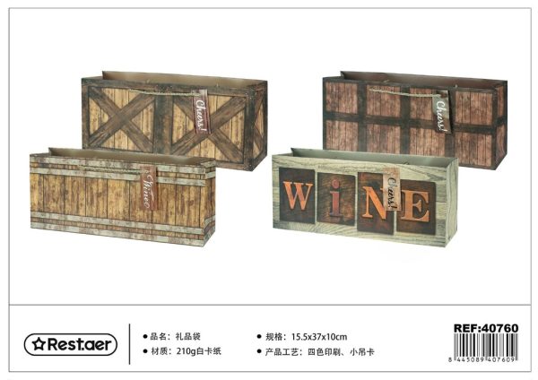Bolsa de vino 15.5*37*10cm - Accesorios de fiestas