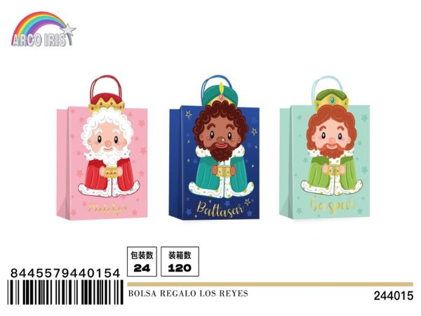 Bolsa regalo los Reyes 42X48X16 cm - Artículos de fiesta