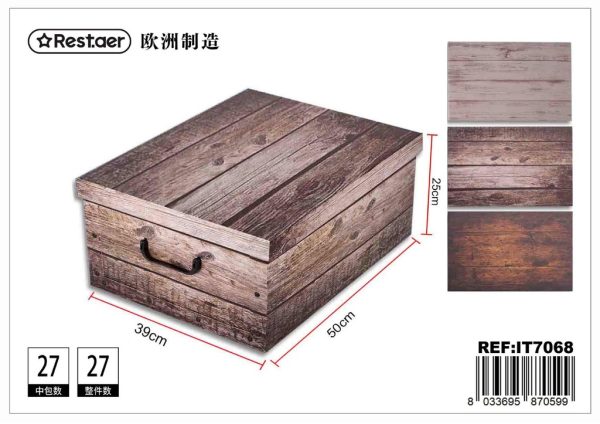 Caja de cartón plegable 50x39x25 cm - Artículos de regalo