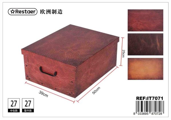Caja de cartón plegable 50x39x25 cm - Artículos de regalo - Imagen 7