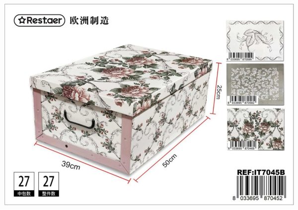 Caja de cartón plegable Baroques 50x39x25 cm - Artículos de regalo