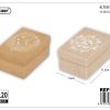 Caja de papel pequeña rectangular - Artículos de regalo