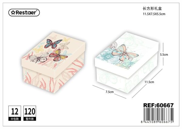Caja de papel pequeña rectangular - Artículos de regalo - Imagen 5