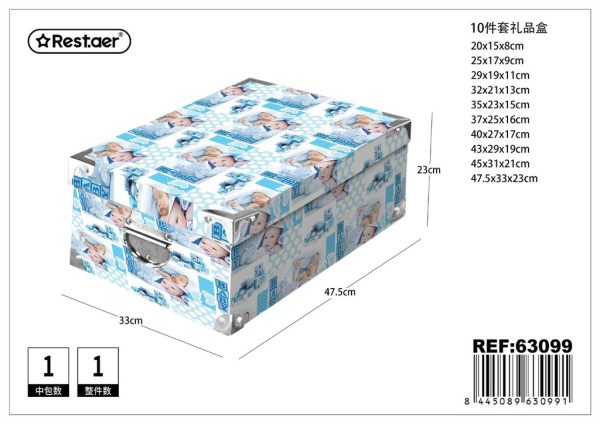 Caja de regalo 10 piezas - Artículos para regalo y almacenamiento - Imagen 2