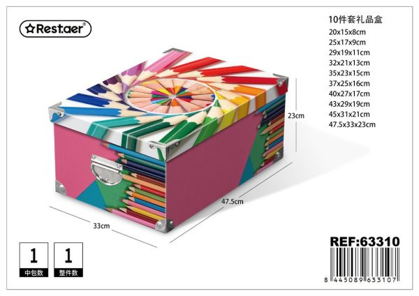 Caja de regalo 10 piezas - Artículos para regalo y almacenamiento - Imagen 4