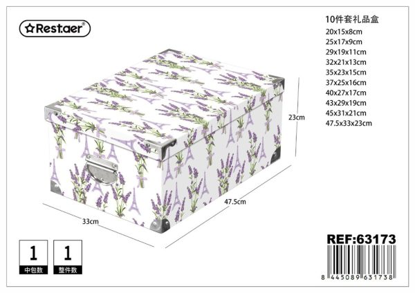 Caja de regalo 10 piezas - Artículos para regalo y almacenamiento - Imagen 6