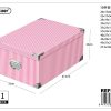 Caja de regalo 10 piezas con cierre de hierro 47.5x33x23 cm - Artículos para regalo y almacenamiento (réplica) - Imagen 4