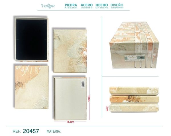 Caja de regalo para joyas 8*11*2 cm - Accesorios para bisutería - Imagen 3
