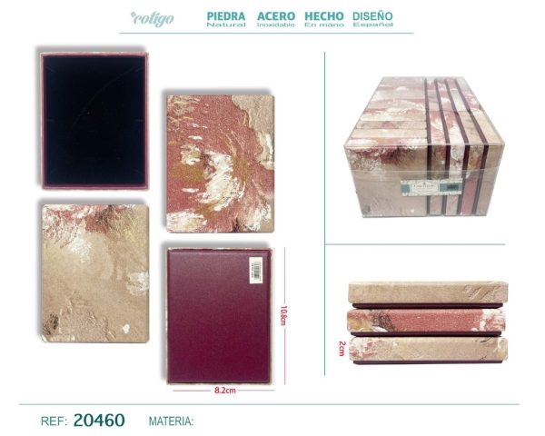 Caja de regalo para joyas 8*11*2 cm - Accesorios para bisutería - Imagen 4