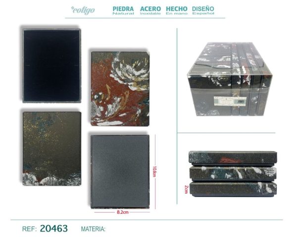 Caja de regalo para joyas 8*11*2 cm - Accesorios para bisutería - Imagen 7