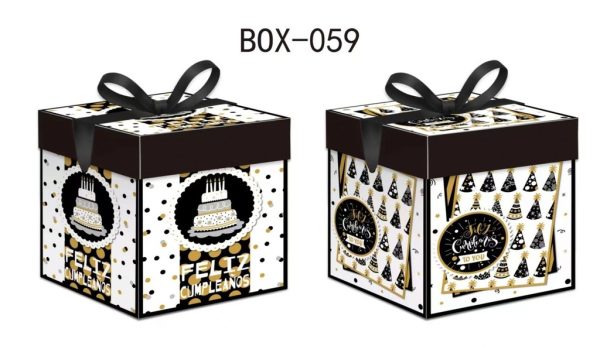 Caja para regalos 15x15x15 cm - Embalaje y regalos