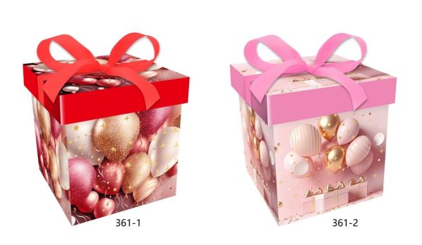 Caja para regalos 22x22x22 cm - Embalaje y regalos