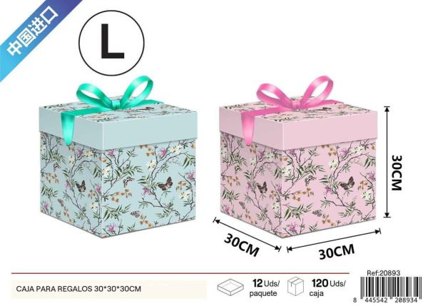 Caja para regalos con impresión plana grande 30*30*30cm - Cajas de regalo - Imagen 4