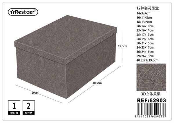 Cajas de regalo 12 unidades 3D - Artículos de regalo - Imagen 6