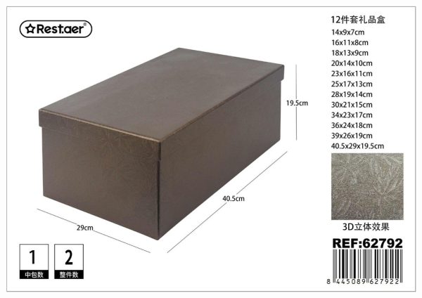 Cajas de regalo 12 unidades 3D - Artículos de regalo - Imagen 7