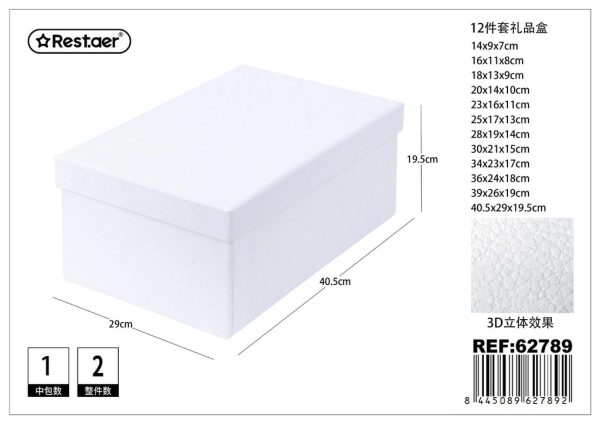 Cajas de regalo 12 unidades 3D - Artículos de regalo - Imagen 8
