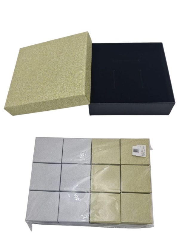 Cajita de regalos 9x9x2.5cm 24 unidades - Caja de regalos - Imagen 2