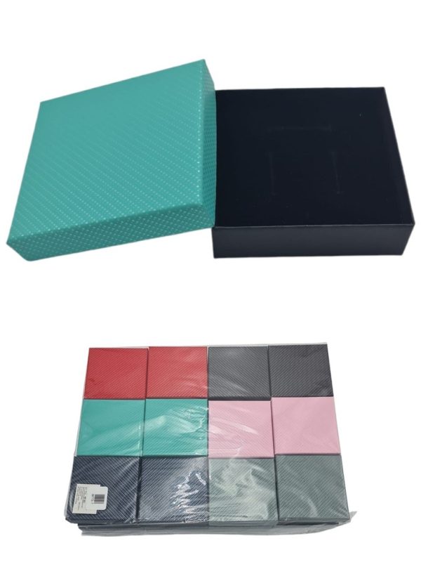 Cajita de regalos 9x9x2.5cm 24 unidades - Caja de regalos - Imagen 3