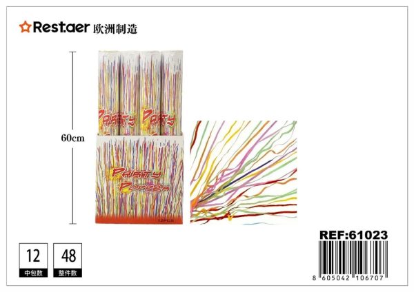 Cañón de confeti 60 cm - Artículos de fiesta - Imagen 2