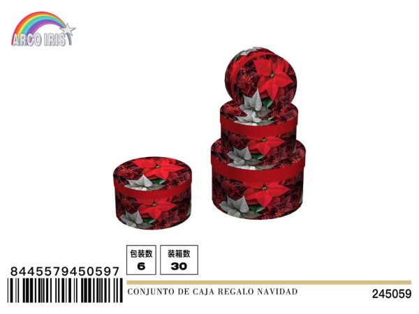 Conjunto de caja regalo Navidad - Varias cajas para regalos