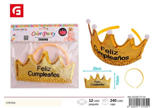 Corona decorativa - Accesorios para fiestas