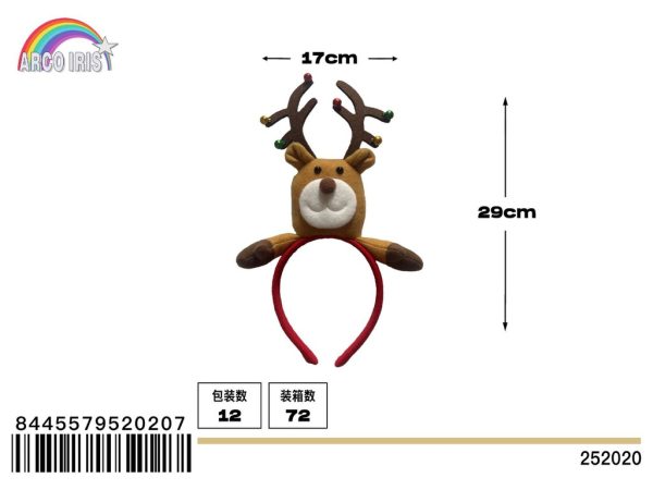 Dia de Navidad - Diadema decorativa festiva - Imagen 2