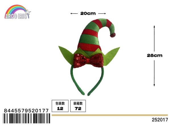 Dia de Navidad - Diadema decorativa festiva - Imagen 4