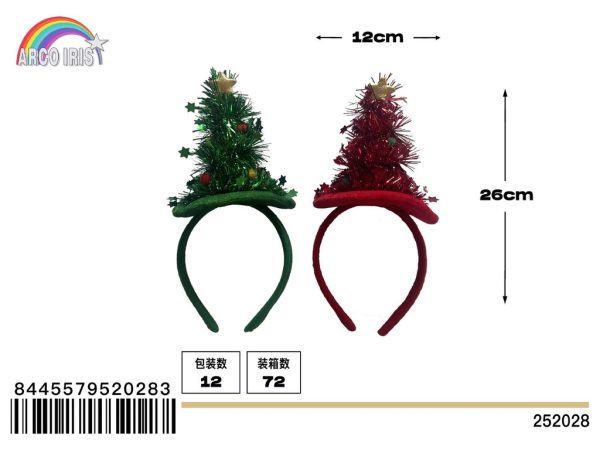 Dia de Navidad - Diadema decorativa festiva - Imagen 7