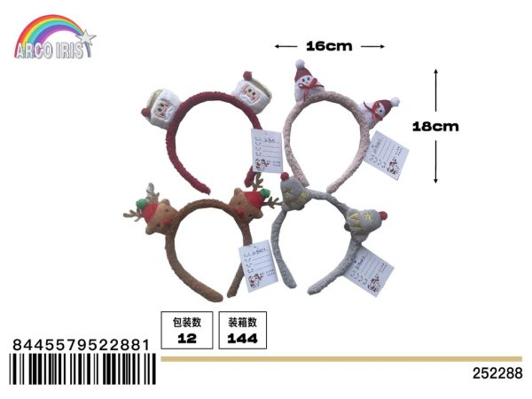 Dia de Navidad - Diadema decorativa festiva - Imagen 9