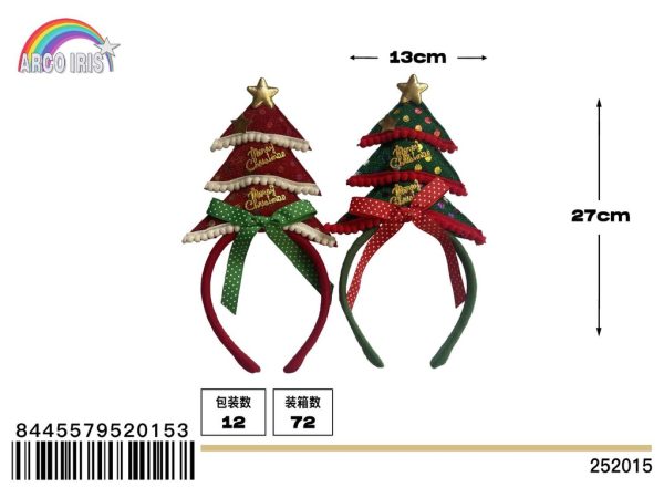 Diadema de Navidad - Accesorios festivos de Navidad - Imagen 3