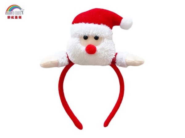Diadema de Papa Noel - Accesorio de fiesta navideña