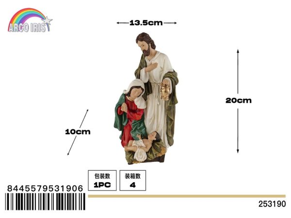 Figura de belén nacimiento de niño Jesús - Adornos navideños religiosos