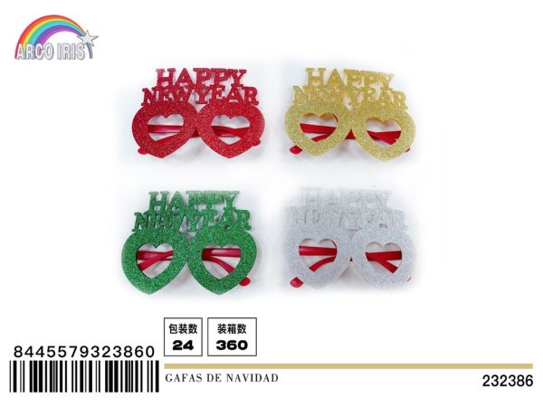 Gafas de Año Nuevo - Diseño festivo