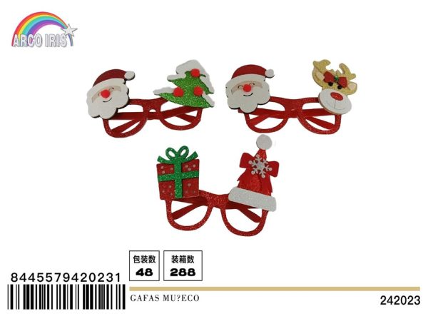 Gafas muñeco - Accesorio festivo