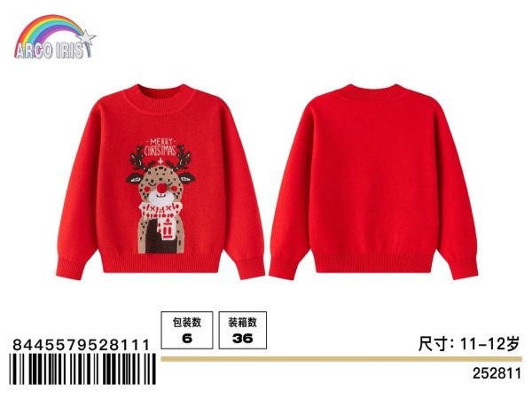 Jersey navideño para niños 11-12 años - Ropa festiva de Navidad - Imagen 5