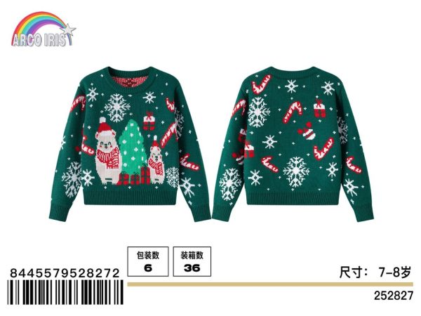 Jersey navideño para niños 7-8 años - Ropa festiva de Navidad