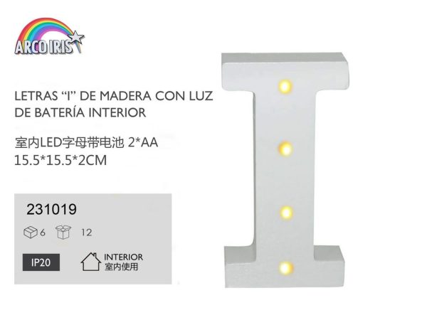 Letra con luz - I - Decoraciones luminosas