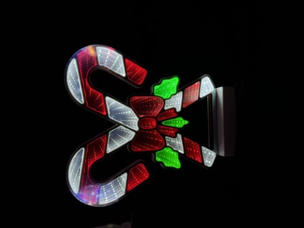 Luz de Túnel de Bastón de Caramelo de 60 cm - Decoración navideña y luces