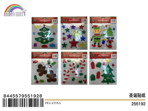 Pegatina de Navidad - Adhesivos navideños - Imagen 4
