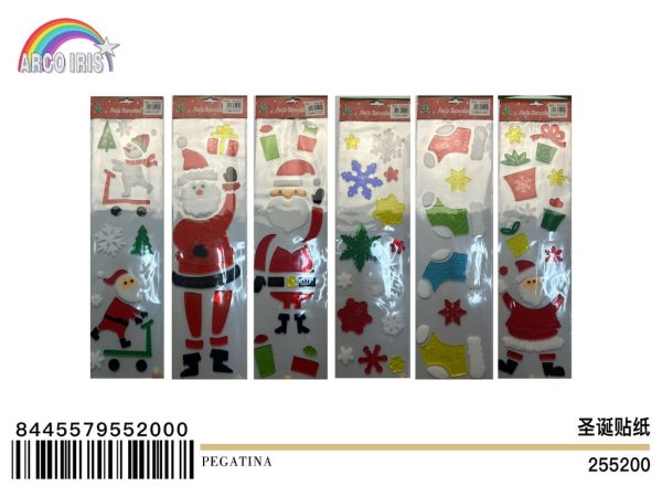 Pegatina de Navidad - Adhesivos navideños - Imagen 7