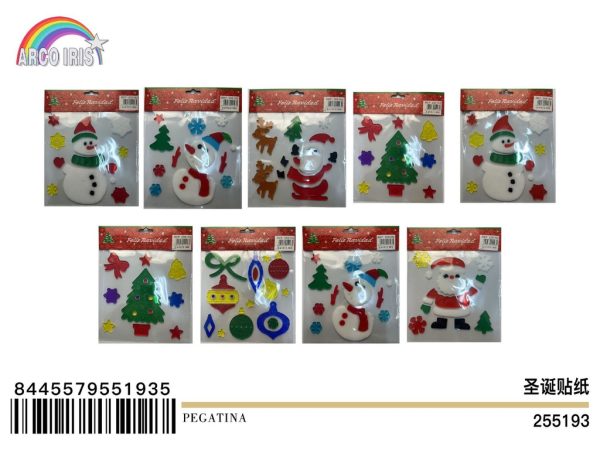 Pegatina de Navidad - Adhesivos navideños - Imagen 16