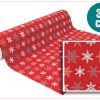 Rollo de papel regalo navidad 31 cm - Material ideal para envolver regalos navideños - Imagen 2