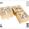 Set de 3 cajas de regalo cuadradas - Regalos y accesorios - Imagen 2