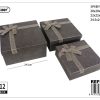 Set de 3 cajas de regalo cuadradas - Regalos y accesorios - Imagen 4